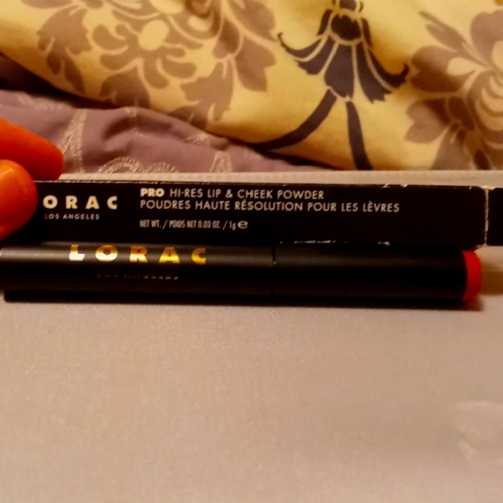 Lorac hi-res lip & cheek powder